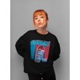thumbnail image 2 of Chillin' ICEE Trendy Drink - Retro Beverage Graphic Women's Sweatshirt, 2 of 4