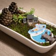 thumbnail image 4 of unbranded Old Fashioned Toy Boat En Resina Para Hogar Con Detalles Artesanales, 4 of 8