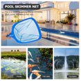 thumbnail image 3 of Ponds Pool Leaf Skimmer Net Deep Ultra Fine Mesh Netting Bag Basket for Cleaning, 3 of 5