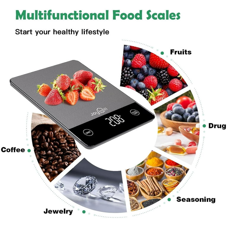 Vitafit 22lbs/10kg Digital Kitchen Scale, Multifunction Food Scale with LED  Screen Display,Tempered - Kitchen Scales, Facebook Marketplace