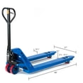 thumbnail image 7 of Low Profile Narrow Fork Pallet Jack Truck, 4500 Lb. Capacity, 21 x 48, 7 of 7