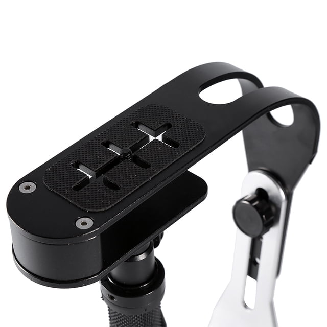 Prop Handheld Statecam Estabilizador de Video Cámara Transparente Estabilidad de Vibracia HD DSLR shikinus aluminio negros y rojo