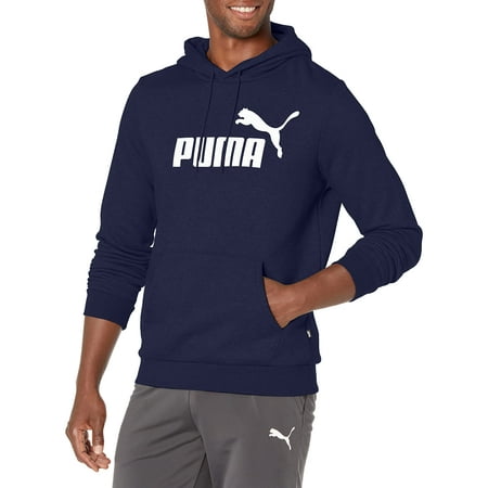 PUMA Men's Essentials Big Logo Fleece Hoodie, Peacoat, XXS | Walmart Canada