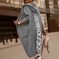 thumbnail image 2 of Aoochasliy Womens Blazer Jacket Clothes Long Sleeve Overcoat Tops Mid-length Cardigan Knitted Sweater, 2 of 5