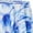 Blue, White, variant on Ultimate Textile Tiger Animal Print Yellow 120-Inch Round Patterned Tablecloth