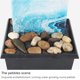 thumbnail image 2 of Naiovety Fuente de agua de para interiores Rockery y fuente de agua que fluye Cascada Decoración de oficina en casa (estilo D) Decoración del hogar, 2 of 5