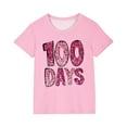 thumbnail image 2 of Xihbxyly Camiseta para Niño, Bonita Camiseta con Mangas Abullonadas, Camisa Informal de Verano, Tela Suave y Transpirable, Cuello Redondo, Estilo Veraniego Moderno, Ropa para Fiestas Escolares, Cómod, 2 of 6