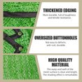 thumbnail image 3 of 70% Garden Shading Net Greenhouse Shade Netting for Greenhouse Patio Lawn Flowers Outdoor Sunshade Sun,with Grommets,6.5x13Ft,Green, 3 of 9