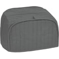 thumbnail image 4 of Ritz Premium Universal Two Slice Toaster Cover, 11.25" x 5.75" x 7", Polyester and Cotton Quilted, Fingerprint Protector, Super Soft Appliance Cover and Dust Cover, Graphite, 4 of 7