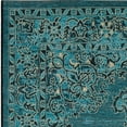thumbnail image 2 of SAFAVIEH Palazzo Teague Traditional Area Rug, Turquoise/Black, 8' x 11', 2 of 3