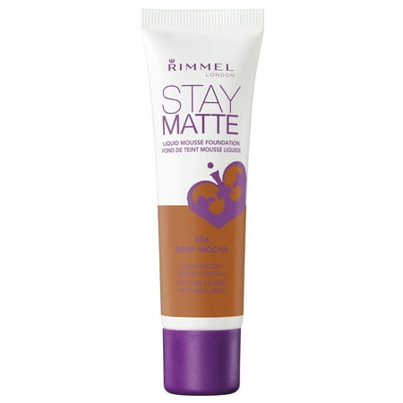 Matte Moisturizing Foundation - Rimmel Stay Matte Foundation, Deep Mocha