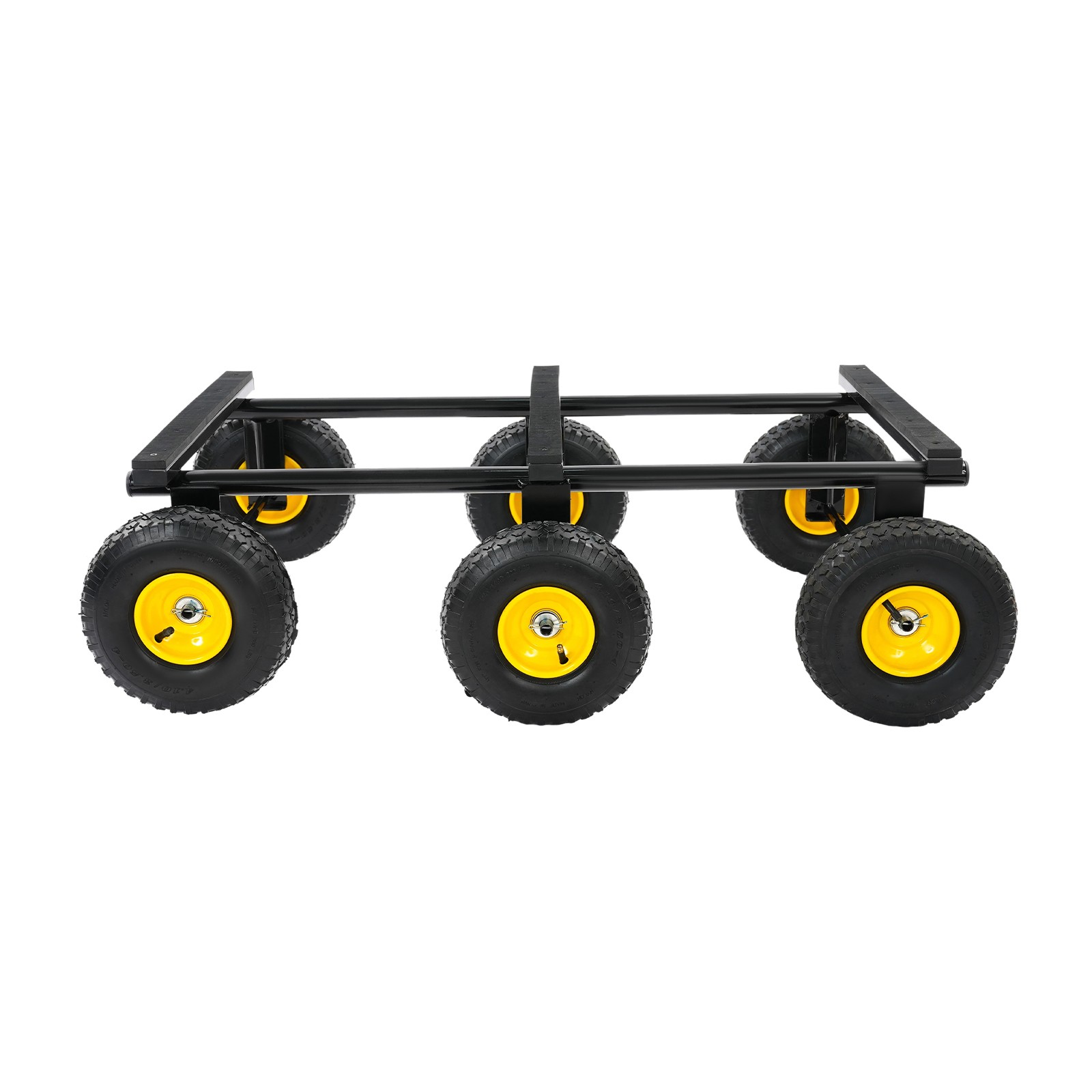 6 Wheel 1200 Lbs Capacity All Terrain Mover Heavy Duty Furniture Moving Dolly