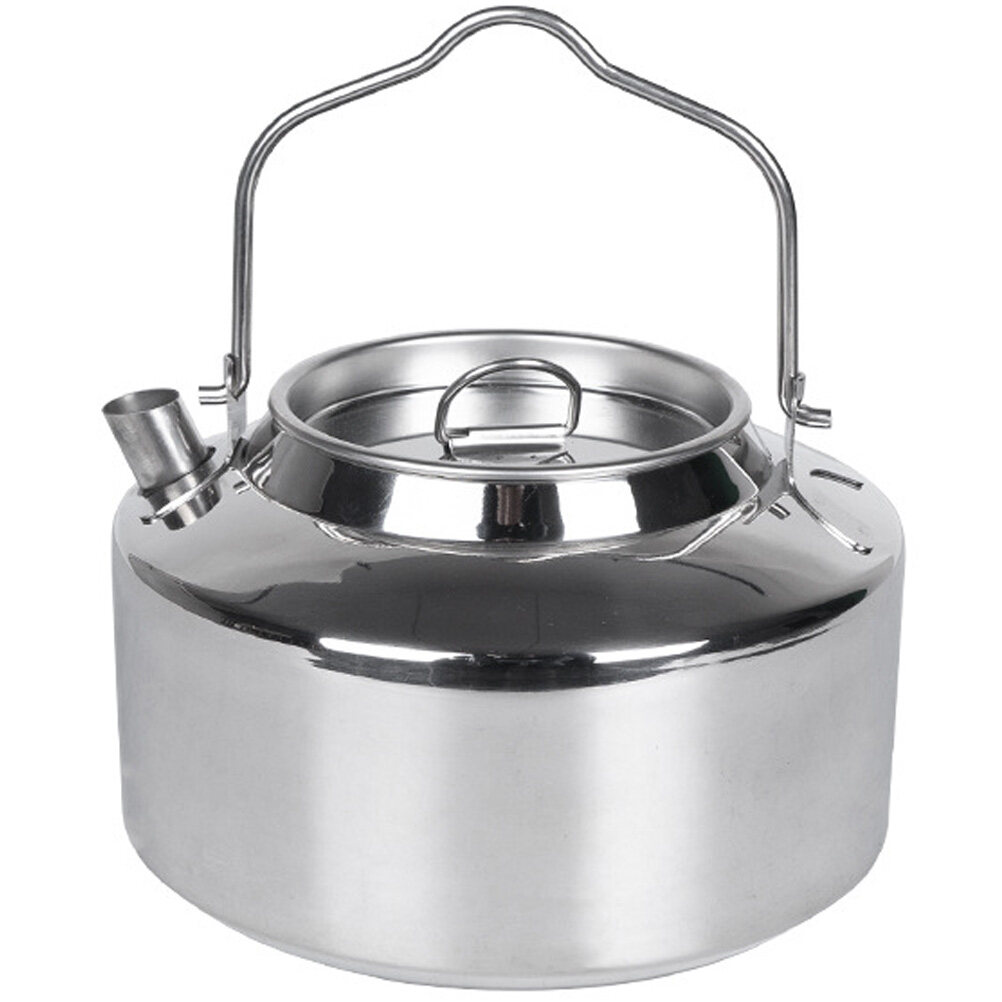 Outdoor Camping Kettle Stainless Steel Kettle Multifunction Kettle
