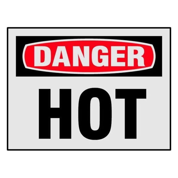 Brady Danger Label,Information,PK8, 21004LS 21004LS