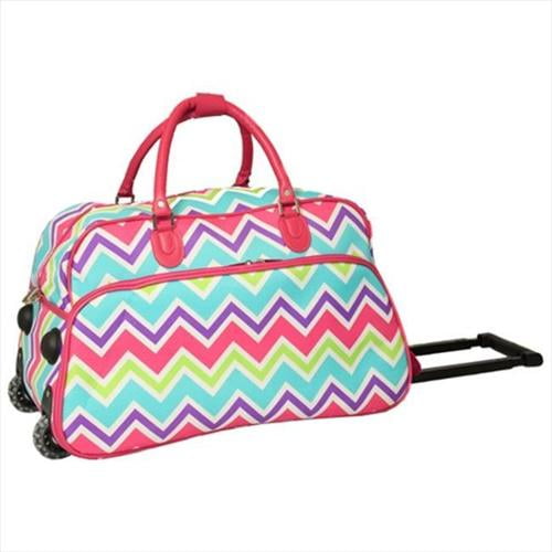 All-Seasons 8112022-173 21 in. ZigZag Collection Carry-On Rolling ...