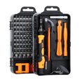 thumbnail image 2 of Juego de destornilladores de acero al carbono Ticfox herramientas multiusos de desmontaje y reparación electrónica color naranja, 2 of 12
