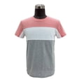 thumbnail image 1 of Playera George Talla G de Bloques Gris con Rosa y Blanco, 1 of 4