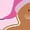 AD-Pink, variant on Inktastic Gingerbread Cookie Wearing a Pink Hat Toddler Hoodie
