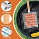 thumbnail image 5 of Rodillo para Perritos Calientes para Parrilla con Espátula de Metal y de Madera Rejilla para Rodillos para Salchichas de Acero Inoxidable Hot Dog Girller, 5 of 5