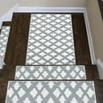 thumbnail image 6 of Sussexhome Floral Collection 2 x 3 Foot Heavy Duty Low Pile Rug Runner - Ultra-Thin Non Slip Area Rug - Washable Cotton Indoor Rug for Front Door Foyer Rug for Entryway, 6 of 9