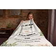thumbnail image 5 of Mothers Day Blanket Gifts for Mom,Mom Gifts,Throw Blanket is Super Soft and Warm,All-Season Use, I Love You Mom Blanket, Birthday Gifts 50"x40"for Kids, 5 of 6
