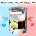 thumbnail image 2 of 12oz Coffee Tumblers Summer Ocean Starfish Stainless Steel Vacuum Insulated Travel Tumbler Coffee Cups Mug with Lid and Straw with Cleaning Brush for Cold & Hot Drinks, 2 of 5