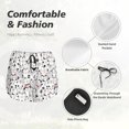 thumbnail image 4 of Balery Cute Cat Pantalones cortos deportivos para mujer con forro y dos bolsillos, elásticos, para entrenamiento, gimnasio, yoga-XX-Large, 4 of 7