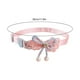 thumbnail image 3 of Uuiauoio Bow Pet Collar with Beads and Bells Adjustable Cat Collar Flower Soft Cushion for Cats Small Dogs Festive Party Wear and Photo Prop,Cute Pet Collar,Accessories Adjustable, 3 of 6