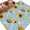 Blue, variant on Brown Yellow Sunflower Area Rugs 2.7'x5', Washable Small Throw Rugs for Kitchen Bedroom, Summer Botanical Farmhouse Floral Indoor Outdoor Rug Non-Slip Low Pile Carpet Runner Reversible Floor Mats