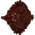 thumbnail image 3 of 35 7/8"W x 22 1/2"H x 4 3/8"P Antonio Ceiling Medallion, Hand-Painted Antique Copper, 3 of 6