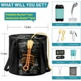 thumbnail image 6 of Portable Shower for Camping with Immersion Water , Rechargeable Camping Shower Pump, Outdoor Hot Shower with 6.6 Gallons Folding Bucket, 6 of 6