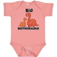 thumbnail image 3 of Inktastic Big Brothersaurus with Cute Sibling Dinosaurs Boys Baby Bodysuit, 3 of 5