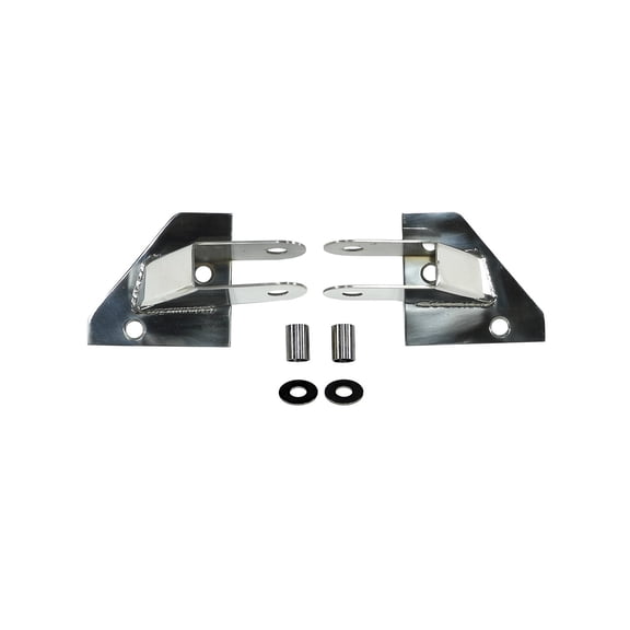 Rugged Ridge by RealTruck Mirror Relocation Brackets for Wrangler YJ | Gloss Black | 11026.01 | Compatible with 1987-1995 Jeep Wrangler YJ