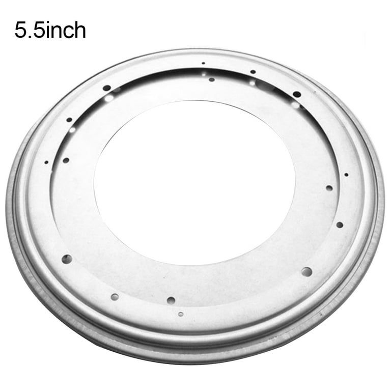 Aluminum Heavy Duty Lazy Susan Rotating Turntable Bearing Swivel Plate  Hardware for Dining-Table/Display Shelf/Rotating Bookshelf Plate 