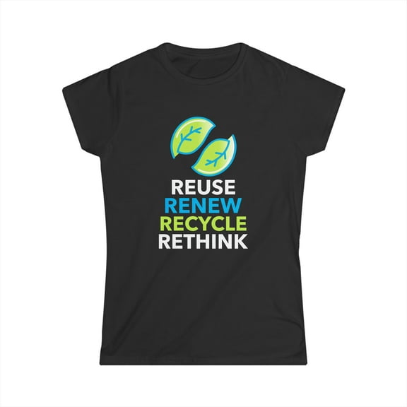 Planet Earth Environment Symbol T-Shirt Environmentalist Activism Environment Womens Shirts