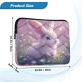thumbnail image 3 of Laptop Inner Case 13.4x10.2In Laptop Case Is Suitable For 13-14In Laptop For Work Travel Outdoors Super Cool Purple Rabbit, 3 of 7