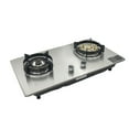thumbnail image 4 of CDZHLTG 28in. 27.9"x15.7" Gas Cooktop Stainless Steel Gas Stove 2 Burners Gas Stoves Propane Gas LPG, 4 of 10