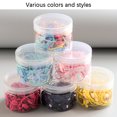 thumbnail image 4 of Girl Cartoon Elastic Hair Band, Rope, Ponytail, Braid Fixer, Girl’s Hair Accessories, 40pcs, 4 of 6