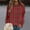 Red, variant on Stichou Sweatshirt for Women 2026 Crewneck Long Sleeve Shirts Lightweight Sweaters Spring Winter Clothes Pink 5XL