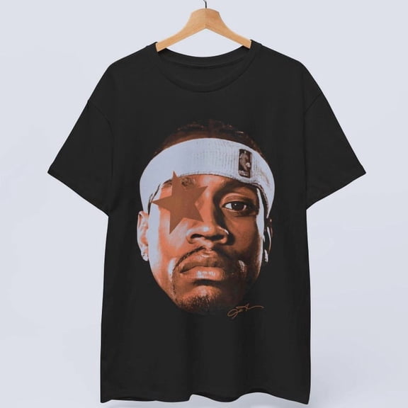 Allen Iverson Star Shirt, y2k shirts, streetwear shirt, basketball vintage style tee