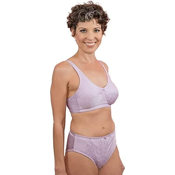 Mastectomy Bra The Rose Contour Size 44DD Lilac
