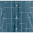 thumbnail image 3 of Men's Slim Fit Window Pane Long Sleeve Shirt Small, 3 of 4
