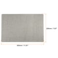 thumbnail image 2 of Uxcell Fabric Repair Patch 7.8"x11.8" Fine Linen Self Adhesive Patch for Sofa Clothing Cushion Pillow, Grey, 2 of 6