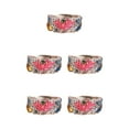 thumbnail image 1 of Youkk Adjustable Rings Versatile And Stylish Every Occasion Adjustable Size Premium silver 5Set, 1 of 6