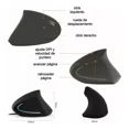 thumbnail image 3 of Mouse Vertical Ergonomico Ratón Gamer Silencioso Rgb Dpi, 3 of 7