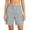 CAE132-Light Gray, variant on Bermuda Shorts For Women Summer Cargo Shorts With Pockets Outdoor Drawstring Knee Length Hiking Short Gray M