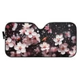 thumbnail image 2 of Yuyamidu Cherry Blossom Car Sun Shade Windshield Pink Front Windshield Sunshade for Car SUV Truck Van Foldable Automotive Sun Visor Car Protector Accessories Keep Your Vehicle Cool, 2 of 5