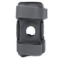 thumbnail image 2 of Knee Support Brace, Seamless Hot Pressing Knee Braces  For Running For Basketball For Football Grey L, 2 of 8