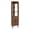 Walnut-Corner, variant on 72.3'' Tall Corner Cabinet with Doors & Shelves for Living Room, Bathroom, Kitchen, Walnut