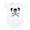 Cloud White, variant on CafePress - Girl Skull With Pink Bow Infant Bodysuit - Baby Light Bodysuit, Size Newborn - 24 Months
